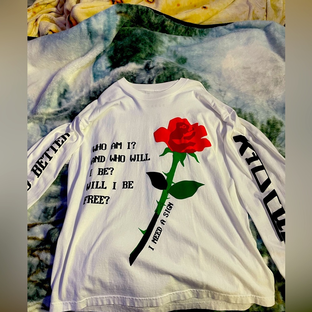 Kid Cudi Rose Golden Long sleeve tee